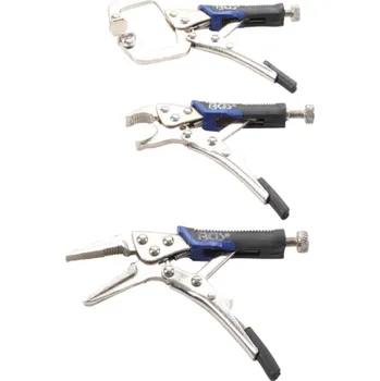 Kleště BGS Technic BGS 4499 Malé samosvorné upínací kleště Grip. Sada 3 dílů