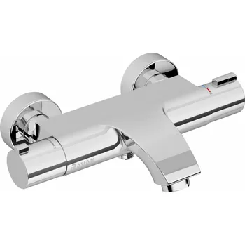 Vodovodní baterie RAVAK Baterie Ravak Termo vanová, termostatická nástěnná, bez sprchového setu, chrom, X070046 X070046