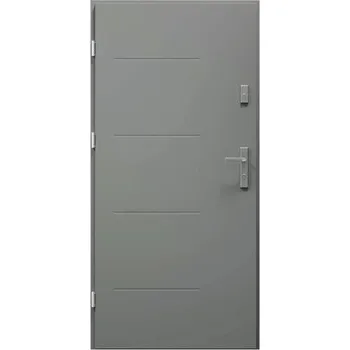 Vchodové dveře Vchodové dveře Topaz antracit 90 L otevírání dovnitř