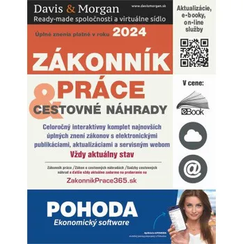 Kniha Zákonník práce & Cestovné náhrady 2024 - kolektiv autorů