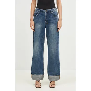 Pánské džíny Džíny KSUBI Low Rider Cuffed Aged, 26, modrá, 55X