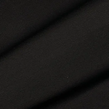 Teplákovina Alla 180 cm černá