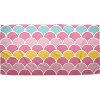 Osuška Sablio Ručník Barevné šupiny - 30x50 cm