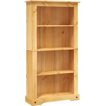 Knihovna Regál VidaXL 1 cm x 150 cm x 29 cm borovice