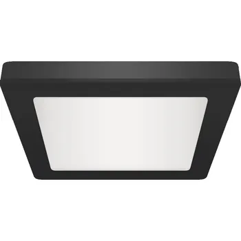 STRUHM Univerzální čtvercové downlight svítidlo černé OLGA LED 12W s nastavitelnou barvou světla