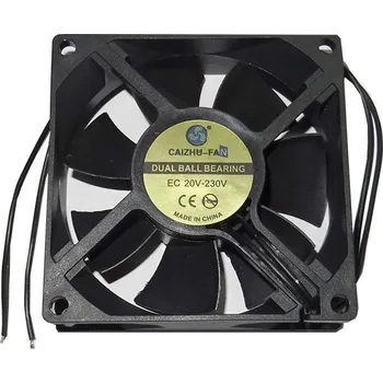 Počítačové chlazení Ventilátor 80x80x25mm Caishu-fan 20-230VAC/DC 4W