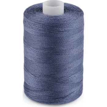 Nit Polyesterové nitě pro overlocky i klasické šití NTF 40/2 1000 m, malé, 734 modrá jeans