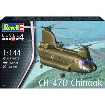 Plastikový model CH-47D Chinook, dárková sada Revell 63825