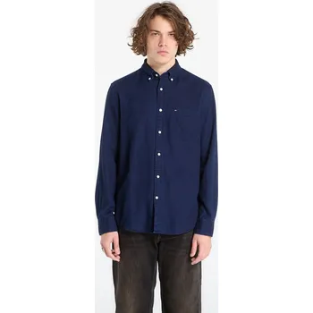 Pánská košile Košile Tommy Hilfiger Flannel Indigo Shirt Dark Blue Indigo S