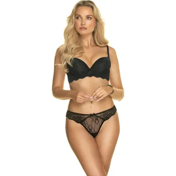 Kalhotky Tanga Konrad Alice S-XL černá XL