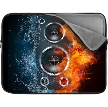 pouzdro na notebook Sablio Obal na notebook Ohnivý reproduktor - 13"