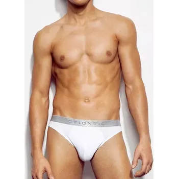 Slipy Pánské slipy 2PACK BMP 013 Basic - Atlantic černá XL