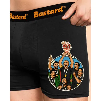 Trenýrky Bastard Pohár boxerky Black