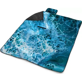 deka Sablio Plážová deka Magická modrá: 200x140 cm