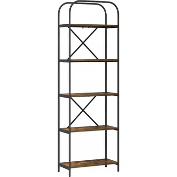 Knihovna Police z dřevotřísky VidaXL 60 x 30 cm dub wenge