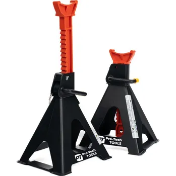 Hever Pro-Tech TOOLS Stojany pod auto hřebenové s bezpečností 6t 2ks 10976 JS06C