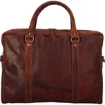 Pánská kožená taška hnědá - Greenwood Oldys hnědá