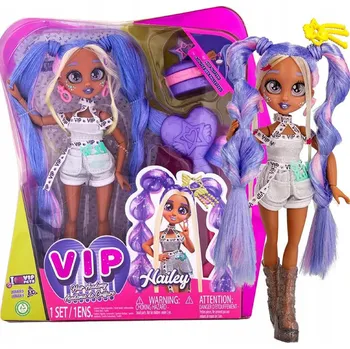 Panenka PANENKA VIP HAIR ACADEMY HAILEY PETS MÓDNÍ PANENKA S DLOUHÝMI VLASY K ČESÁNÍ