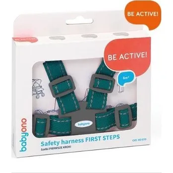 Kšíry pro dítě BabyOno BABYONO Popruhy na dítě zelené 6m+