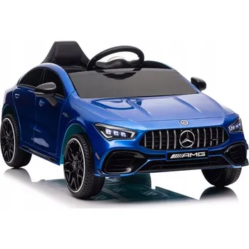 autíčko Auto na Akumulátor Mercedes CLA 45s AMG, modré, lakované, 4x4