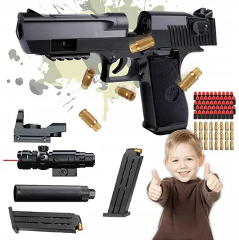 Dětská zbraň SUPER REALISTICKÁ DĚTSKÁ PISTOLE PRO PUŠKA DO ZBRAŇ GLOCK
