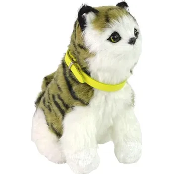 plyšák Plyšová Hračka pro malé dítě PLYŠOVÝ MAZLÍČEK PŘÍTULNÍČEK Uspávačka Plyšák KOČKA Interaktivní