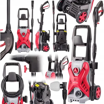 Vysokotlaký čistič TLAKOVÁ MYČKA Worcraft HC17-090 Tryska Nástavec 135 bar Hliníkové Čerpadlo