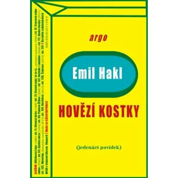Kniha Hovězí kostky - Emil Hakl