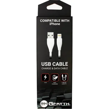Datový kabel USB KABEL PRO IPHONE Gertth 1m 2,4 A