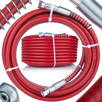 Zahradní hadice MALÍŘSKÁ HADICE OCELOVÁ ZESÍLENÁ 20M PRO AGREGÁT, PŘIPOJENÍ 1/4"