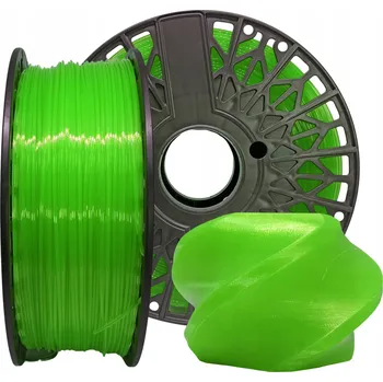 3D tisk Filament F3D PLA Zelený Průhledný 0,5kg 1,75mm pro 3D tiskárnu