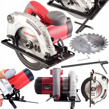 Okružní pila KOTOUČOVÁ PILA Worcraft CS13-185A 1300W Síťová pila 185 mm Řezačka