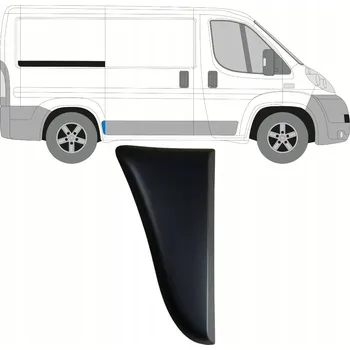 Lišta karosérie Boční lišta dveří pro Peugeot Boxer 2006-2014 / Pravá