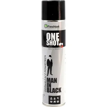 Osvěžovač vzduchu Freshtek One Shot Osvěžovač Vzduchu Man in Black 600 ml