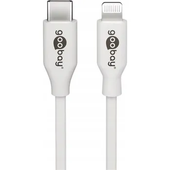 Datový kabel Kabel Goobay USB - Apple 30-pin 1 m bílý