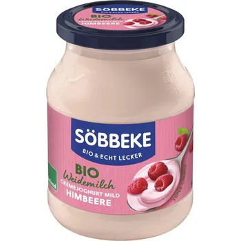 Söbbeke Jogurt malina 500g bio BIO VEGETARIAN Množství: 3 ks