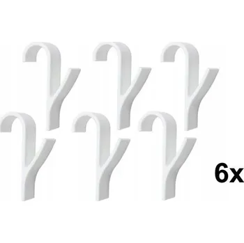 Držák na ručník 6x HÁČEK VĚŠÁK NA RUČNÍKY RADIÁTOR KALORIFER DRŽÁK DO KOUPELNY SADA