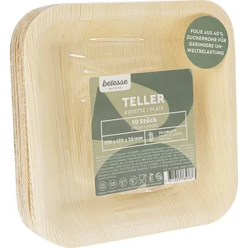 Kartáč na nádobí belesse nature Talíře z palmového listí malé 10 ks eco ECO Množství: 1 ks
