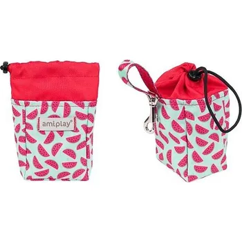 Pamlskovník Amiplay Pytlík na pamlsky BeHappy Watermelon