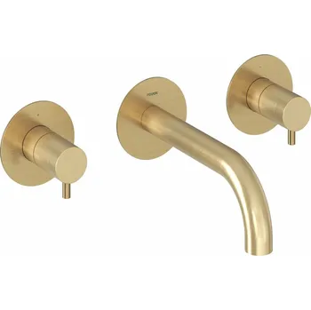 Vodovodní baterie RAVAK Baterie Ravak Espirit vanová podomítková s tělesem, gold brushed, X070601 X070601