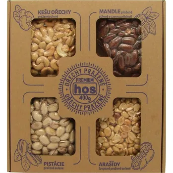 Sušená potravina Ořechy pražené 400g HOS (dárkové balení)
