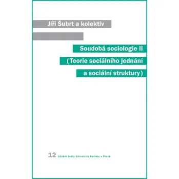 Kniha Soudobá sociologie II. - Jiří Šubrt
