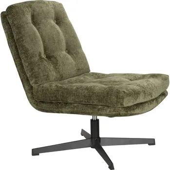 Křeslo Zelené otočné křeslo Kai – White Label ID_1752654