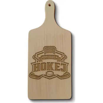 Kuchyňské prkénko Sablio Prkénko Miluju hokej