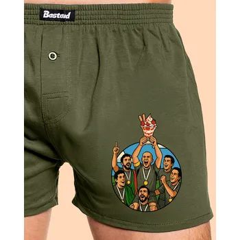 Trenýrky Bastard Pohár pánské trenky Khaki