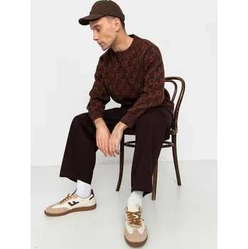 Pánský svetr Polar Skate George P Pattern (navy/orange) L, námořnická modrá