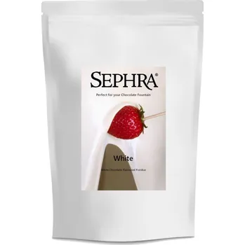 Čokoláda Sephra Bílá náplň do čokoládové fontány 1 kg