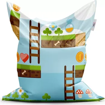 Sedací pytel Sablio Sedací vak Classic Videohra 2 - 150x100 cm