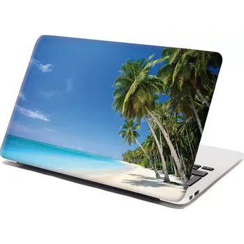 samolepka Sablio Samolepka na notebook Palmová pláž - 29x20 cm