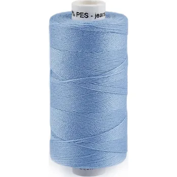 Nit Nitě riflové Unipoly 200 m 30x3, malé, 551 modrá nebeská